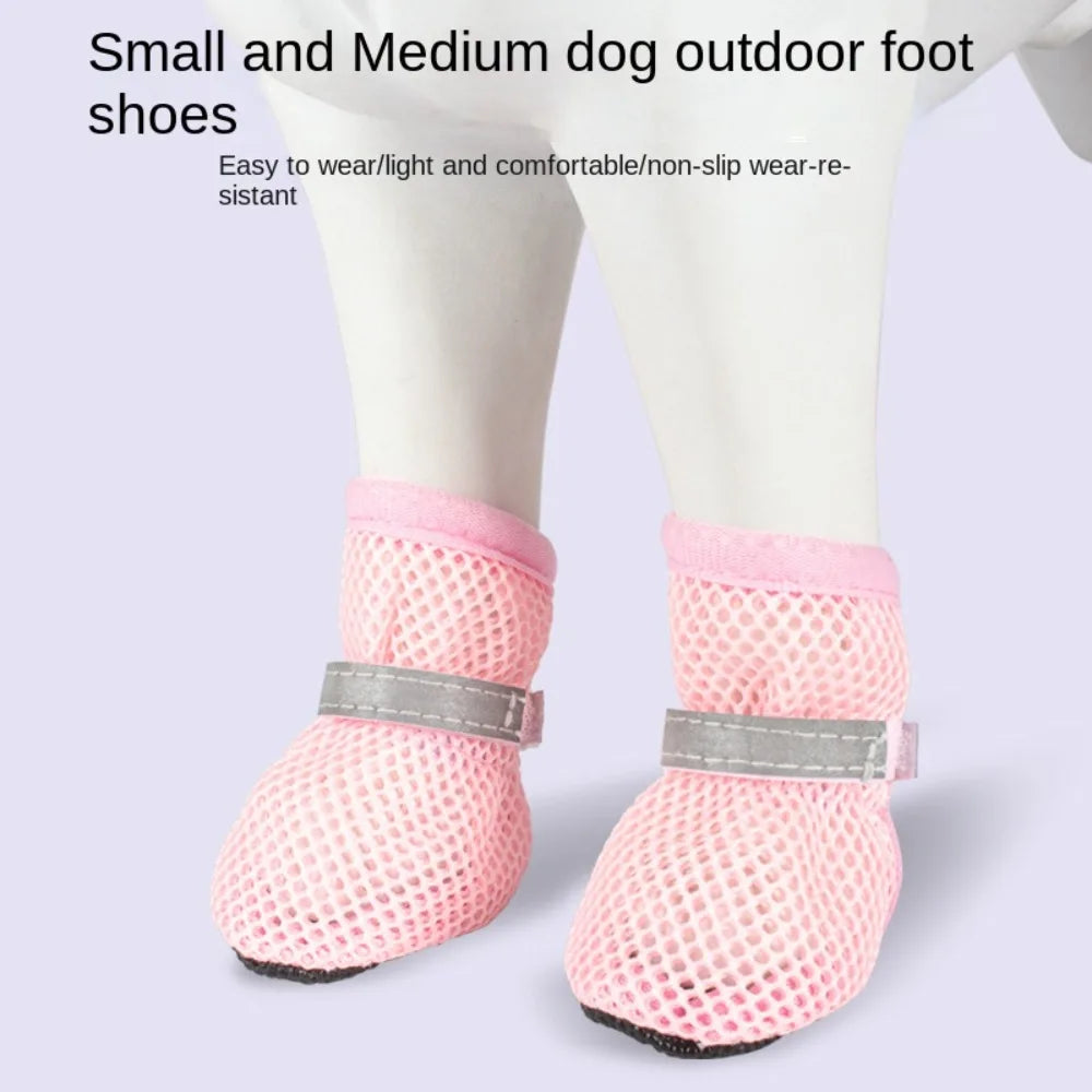 Summer Pet Dog Shoes Socks Cats Dogs Rubber Socks Anti-Slip Dog Rain Snow Boots Socks Dogs Socks Pet Supplies