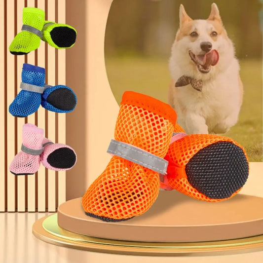 Summer Pet Dog Shoes Socks Cats Dogs Rubber Socks Anti-Slip Dog Rain Snow Boots Socks Dogs Socks Pet Supplies