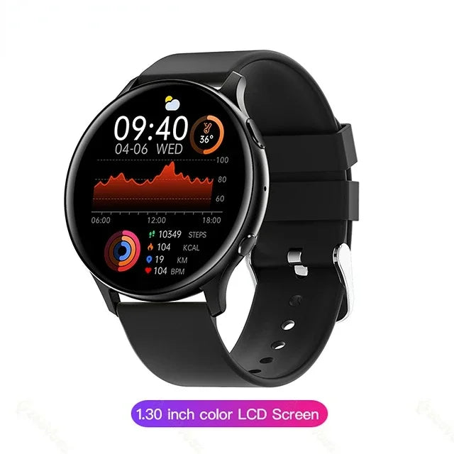 Xiaomi 2025 New Bluetooth Call Smart Watch Women Sports Fitness Tracker Waterproof Smartwatch Large HD Screen For Huawei Phone