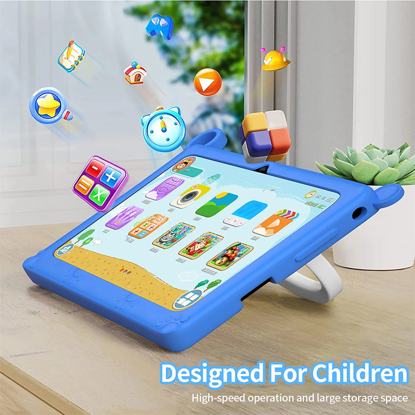 New Global Version 7 Inch kids' tablet Quad Core Google Learning Education Tablets 4GB RAM 64GB ROM Children's Gifts 4000mAh