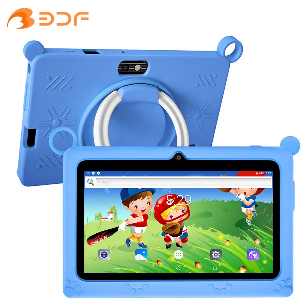 New Global Version 7 Inch kids' tablet Quad Core Google Learning Education Tablets 4GB RAM 64GB ROM Children's Gifts 4000mAh